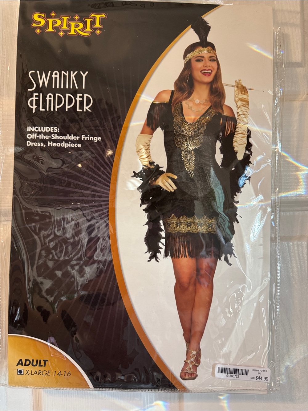 NWT women’s Swanky Flapper costume. Size XL but does run small